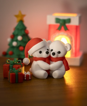 Julebjørner – varm og koselig juledekor i nordisk stil